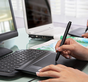 computers and design pads